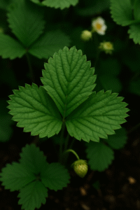 עלי תות פרא